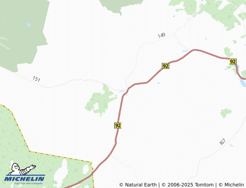 MICHELIN Kõpu map - ViaMichelin