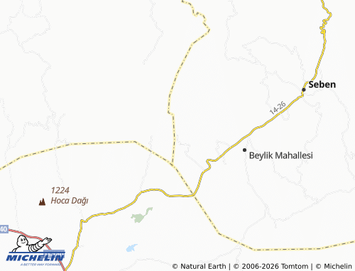 MICHELIN Karaağaç map - ViaMichelin
