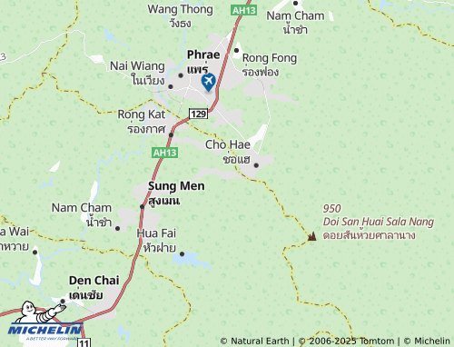 MICHELIN Ban Kwang map - ViaMichelin