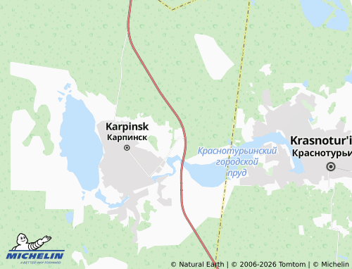 MICHELIN-Landkarte Yagodka SNT - ViaMichelin