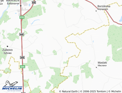 Carte MICHELIN Kozlovichi 2-ye - ViaMichelin