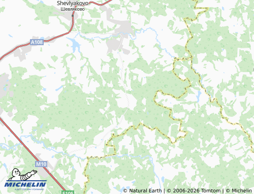 Carte MICHELIN Boris-Gleb - ViaMichelin