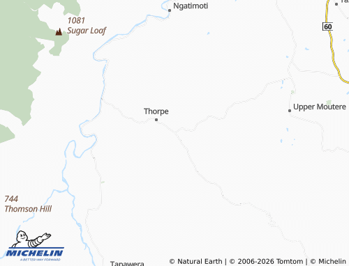 Mapa MICHELIN Dovedale - ViaMichelin