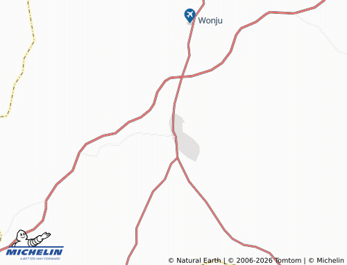 Carte MICHELIN Weonju - ViaMichelin