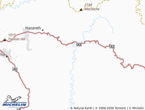 MICHELIN Ha Matlake map - ViaMichelin