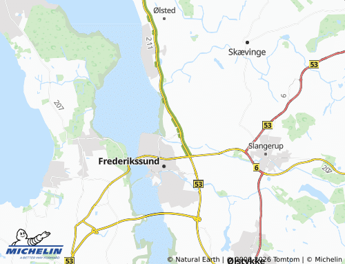 Mappa MICHELIN Græse Bakkeby - ViaMichelin