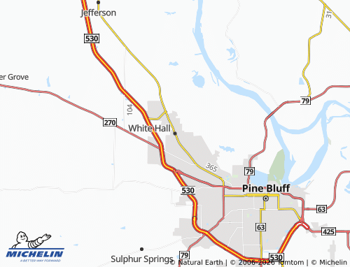 Mappa MICHELIN White Hall - ViaMichelin