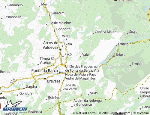 Mapa MICHELIN Cumieira - ViaMichelin