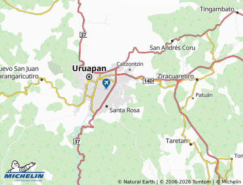 Mapa MICHELIN San Isidro - ViaMichelin
