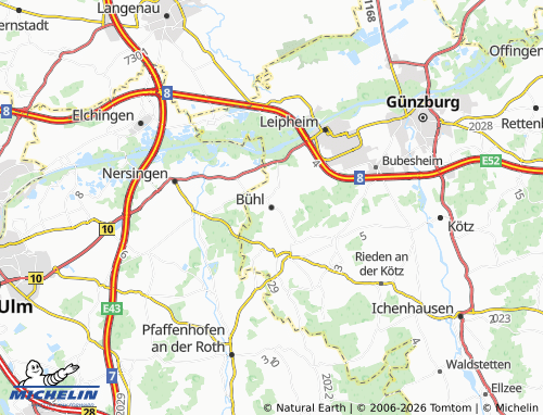 Mappa MICHELIN Bühl - ViaMichelin