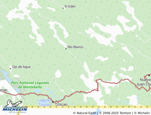 MICHELIN Playa Azul map - ViaMichelin