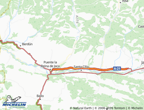 Mappa MICHELIN Javierregay - ViaMichelin