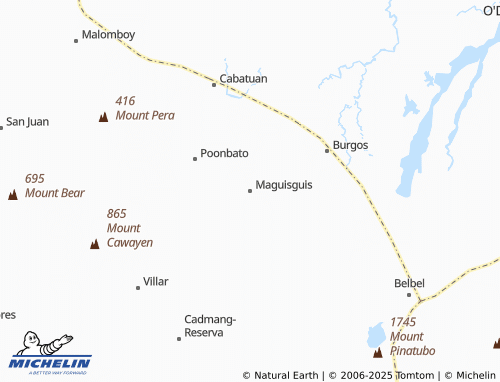 MICHELIN-Landkarte Maguisguis - ViaMichelin
