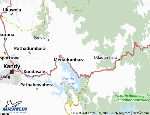 Mappa MICHELIN Gabbela - ViaMichelin