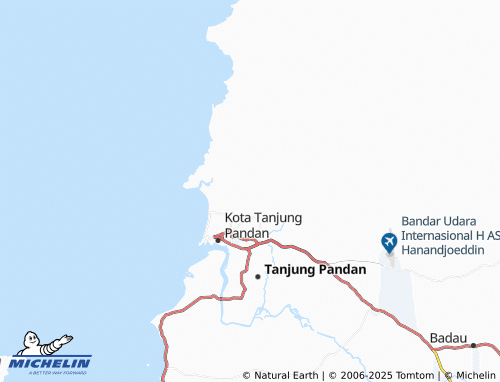 MICHELIN Aik Pelempang Jaya map - ViaMichelin