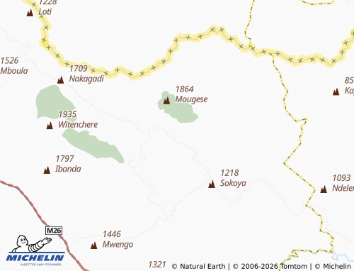 Mapa MICHELIN Kasambala - ViaMichelin