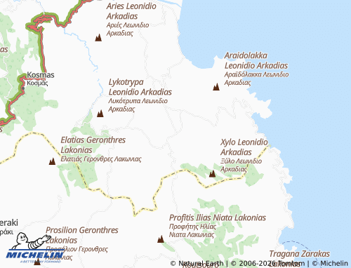 MICHELIN Peleta map - ViaMichelin