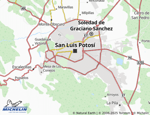 MICHELIN-Landkarte San Miguelito - ViaMichelin