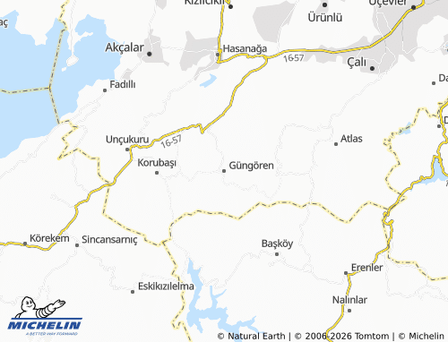 Mappa MICHELIN Güngören - ViaMichelin