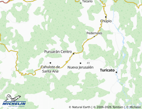 Mappa MICHELIN Niño Perdido - ViaMichelin