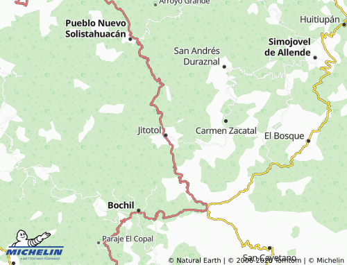 Mapa MICHELIN El Refugio - ViaMichelin