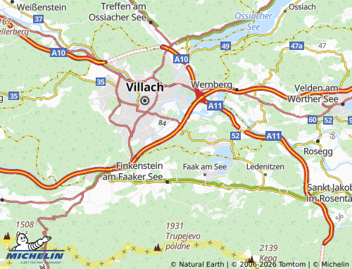 MICHELIN Dobrova map - ViaMichelin