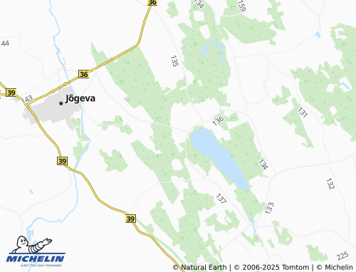 MICHELIN Mooritsa map - ViaMichelin