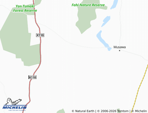 Mappa MICHELIN Dan-Gani - ViaMichelin