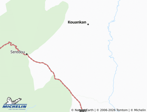 MICHELIN Boussédou map - ViaMichelin