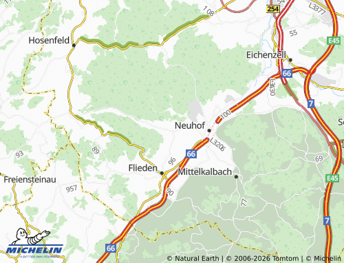 Mapa MICHELIN Rommerz - ViaMichelin