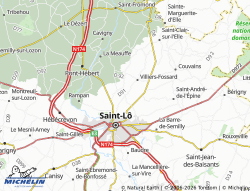 MICHELIN L'Émélie map - ViaMichelin