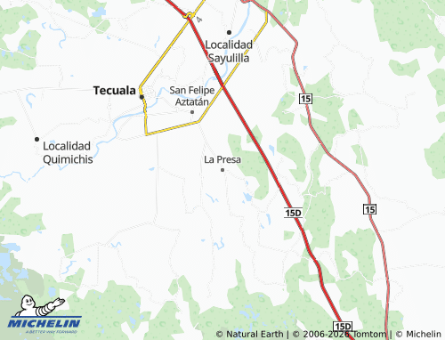 MICHELIN La Presa map - ViaMichelin