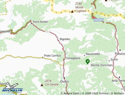 MICHELIN Valpicetto map - ViaMichelin