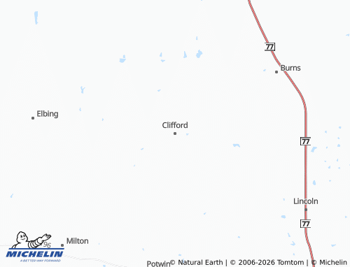 Mappa MICHELIN Clifford - ViaMichelin