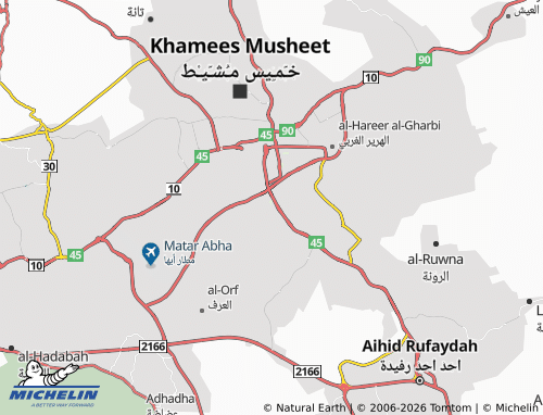 MICHELIN-Landkarte al-Shifa - ViaMichelin