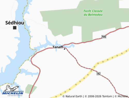 Mappa MICHELIN Tanaff - ViaMichelin