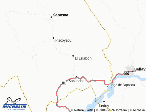 Mappa MICHELIN El Eslabón - ViaMichelin