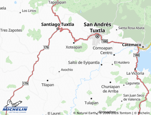 Mapa MICHELIN Ohuilapan - ViaMichelin