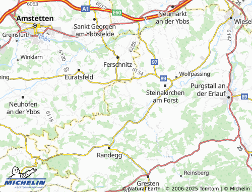 Carte MICHELIN Nebetenberg - ViaMichelin