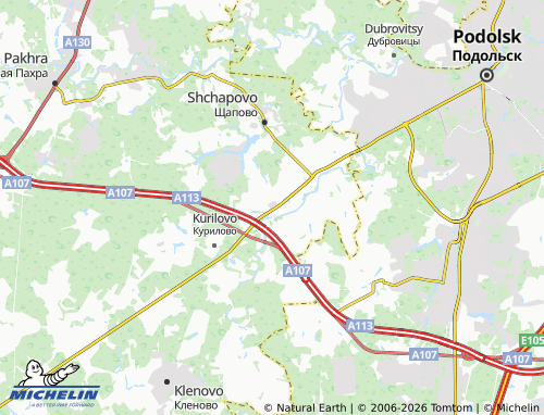 Carte MICHELIN Troitskoye - ViaMichelin