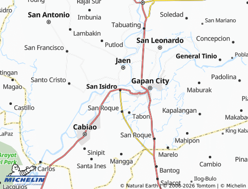 MICHELIN Malapit map - ViaMichelin