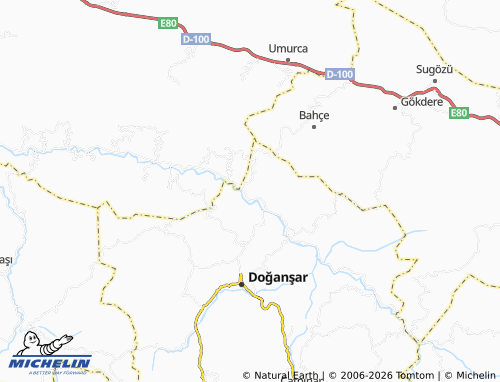 Mappa MICHELIN Ekinciler - ViaMichelin