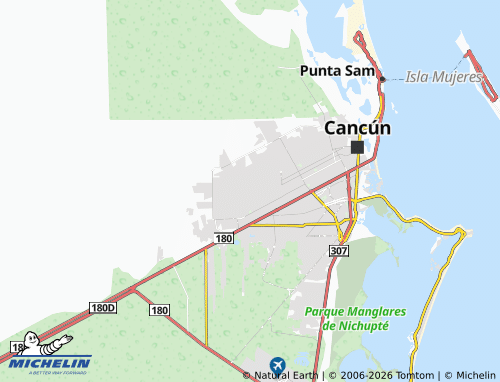 Mappa MICHELIN Región 207 - ViaMichelin