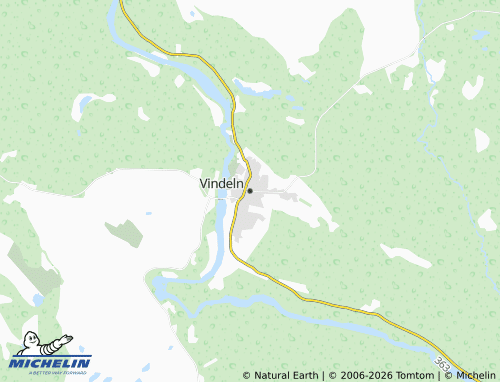 MICHELIN Vindeln map - ViaMichelin