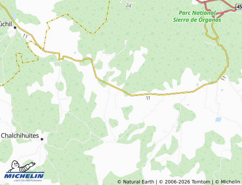 MICHELIN El Tepetate map - ViaMichelin