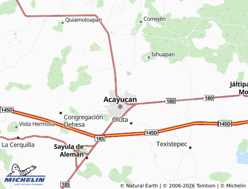MICHELIN Concepción map - ViaMichelin
