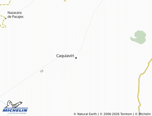Mapa MICHELIN Caquiaviri - ViaMichelin