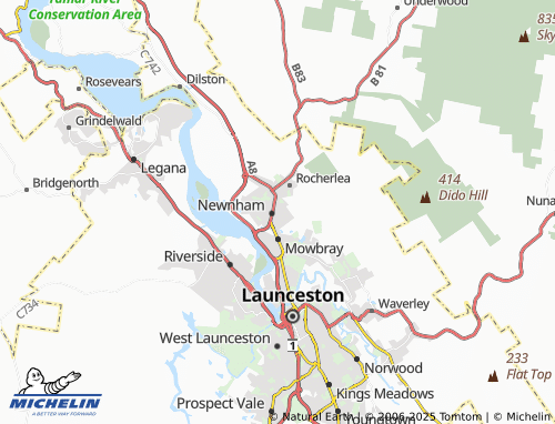MICHELIN Mayfield map - ViaMichelin