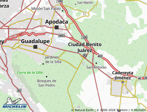 Mappa MICHELIN Los Encinos - ViaMichelin