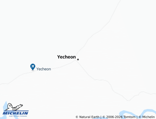 Mappa MICHELIN Yecheon - ViaMichelin
